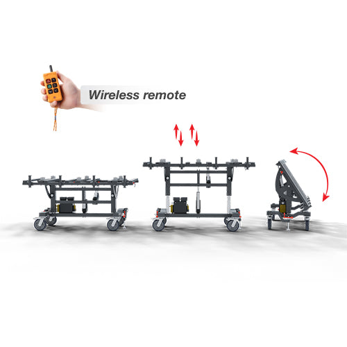 Abaco Power Kitchen Installation Cart – APKIC7040-PRO, Electric Tilt & Move