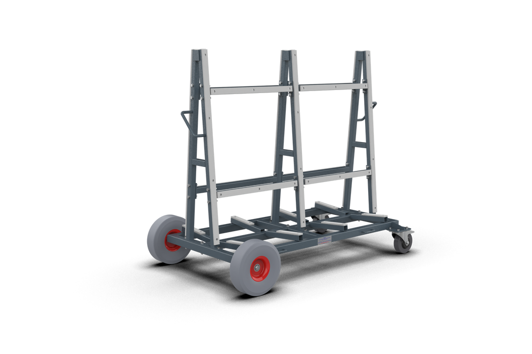 Abaco QLI Slab Buggy – Heavy-Duty Stone & Sheet Material Transport Buggy (AQSBG1320)