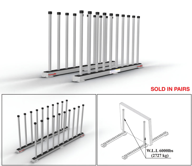 Abaco Rhino Slab Rack – RSR Series (Modular Stone Storage Frames)