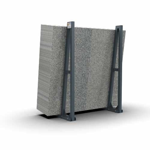 Abaco Single-Sided A-Frame SSAF060 – Stone Slab Storage Frame
