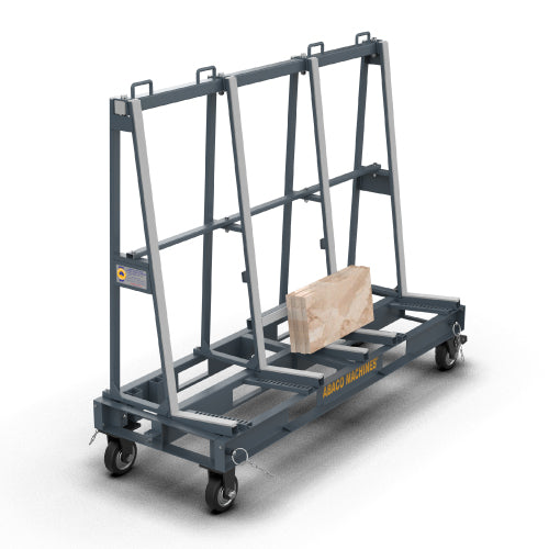 Abaco One Stop Single-Sided A-Frame – SSA7247-M3 (Mobile Slab Transport & Storage Frame)