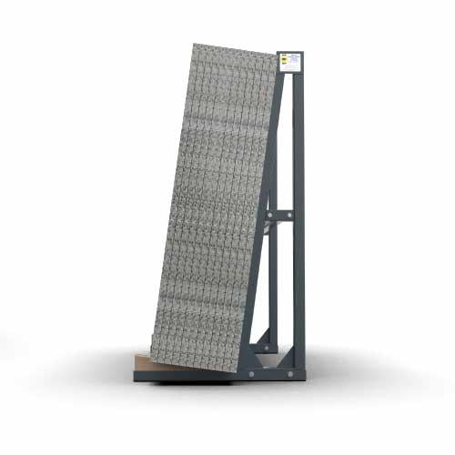 Abaco Single-Sided Truck A-Frame SSTAF060 – Compact Steel Slab Storage & Transport Rack