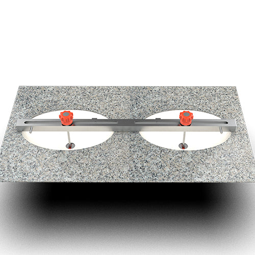 Abaco Sink Lock – Adjustable Undermount Sink Positioning & Gluing Tool (SLS24 & SLD48)