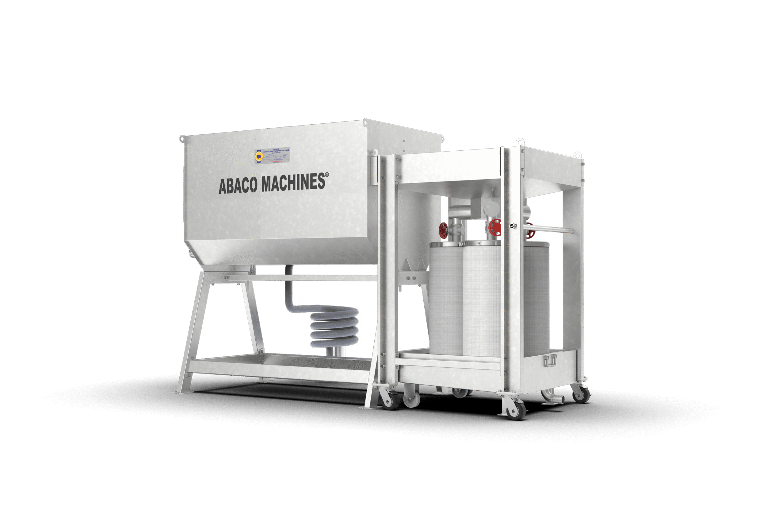 Sludge Dehydrator Machine | Abaco Machines ASDM114 — Prime Industrial USA