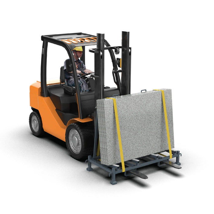 Abaco Stacking Single-Sided A-Frame ASSA48 | Industrial Slab Storage Rack