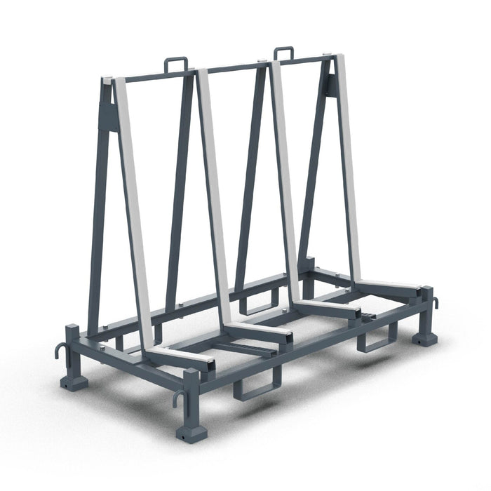 Abaco Stacking Single-Sided A-Frame ASSA48 | Industrial Slab Storage Rack