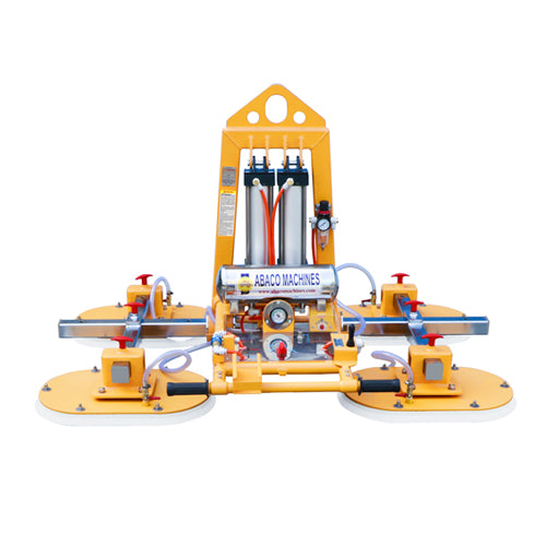 Abaco Stone Vacuum Lifter – SVL100 (1,000 kg / 2,200 lb, 0°–90° Tilt, 4 Pads)