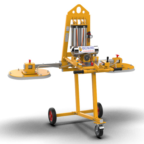 Abaco Stone Vacuum Lifter – SVL50 (500 kg / 1,100 lb, 0°–90° Tilt)