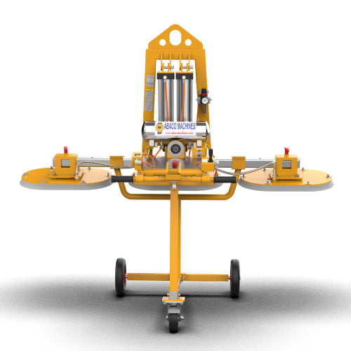 Abaco Stone Vacuum Lifter – SVL75 (750 kg / 1,650 lb, 0°–90° Tilt, 3 Pads)