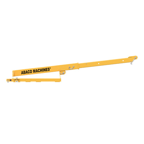 Abaco Forklift Boom – AFJ25 (Adjustable Forklift Jib for Enhanced Reach)