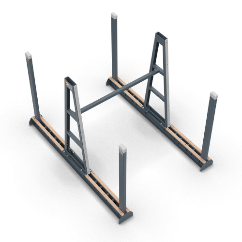 Abaco Universal A-Frame UAF – Industrial Slab Storage Rack | Heavy-Duty Frame