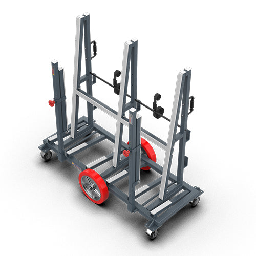 Abaco Universal Slab Buggy – High-Capacity Stone & Panel Transport Trolley (USB6WM / USB6WL)