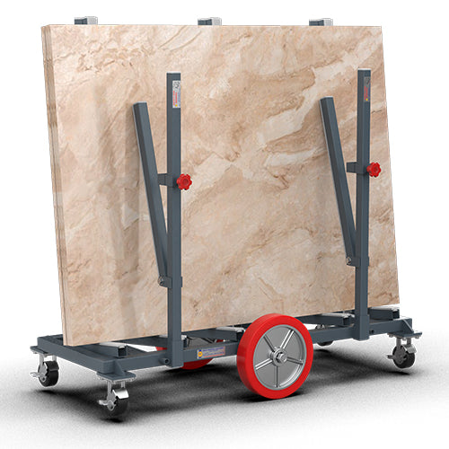 Abaco Universal Slab Buggy – High-Capacity Stone & Panel Transport Trolley (USB6WM / USB6WL)