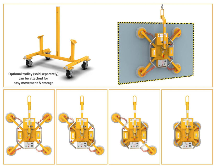 Vacuum Lifter with Battery | Abaco Machines DVL500