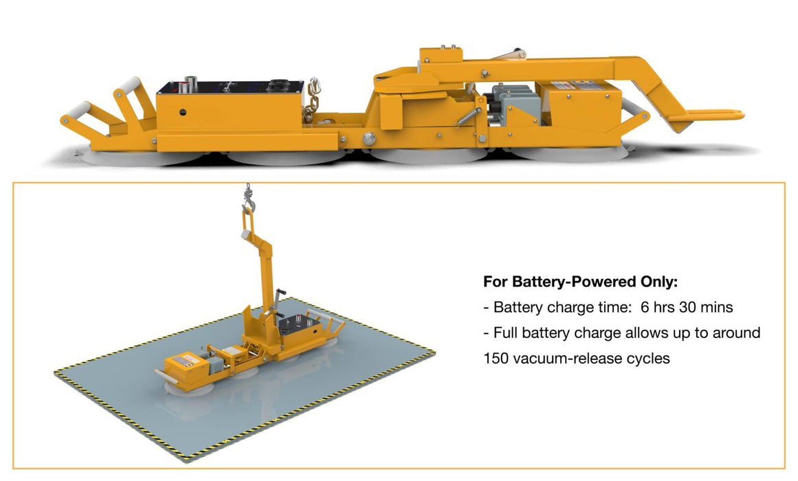 Vacuum Lifter | Without Battery | Abaco Machines DVL400
