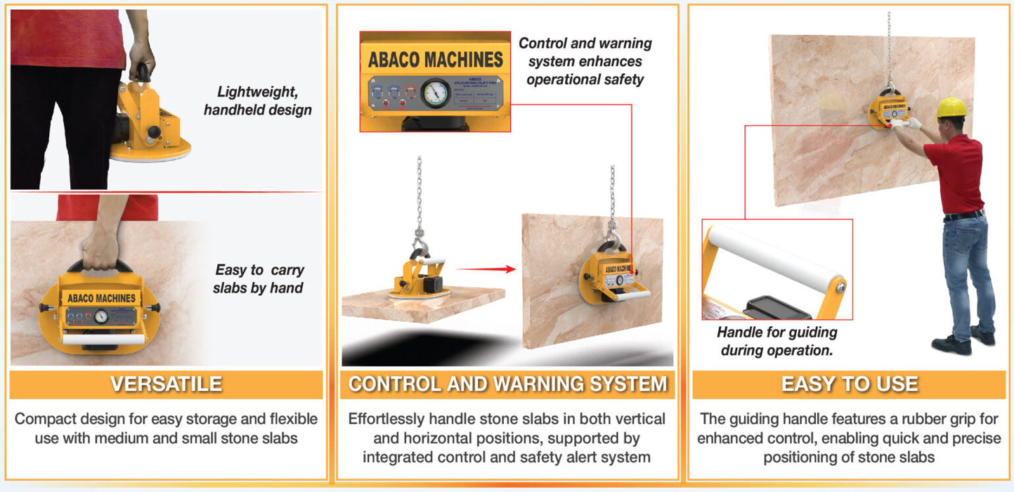 Abaco Vacuum Multilift Pro AVMP250-M2 | Dual-Pad Vacuum Lifter