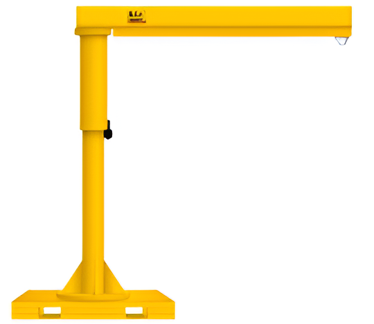 All Lift Cranes MC-WS Series  Workstation Portable Jib Crane 1/8 Ton - 1/2 Ton Capacity 250 Lbs 10' HUB