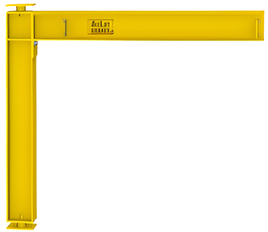 All Lift Cranes PM-Series Pillar Mounted Jib Crane – 2 Ton Capacity 12' Height Overall