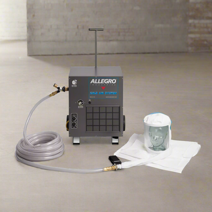 Double Bib Cold Air Respirator Systems | 100' Hose | Allegro 9222-01CA