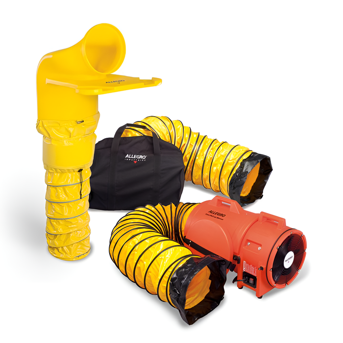 Plastic Blower System With MVP | 12'' | Axial AC | Allegro