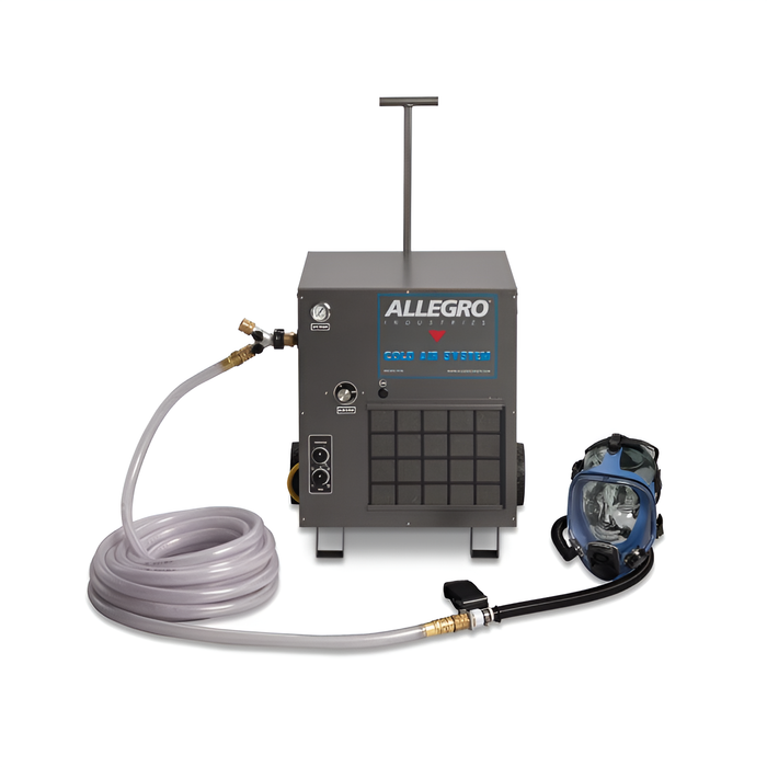 Full Mask Breathing Cold Air Respirator Systems | 50' Hose | Allegro 9200-01CA