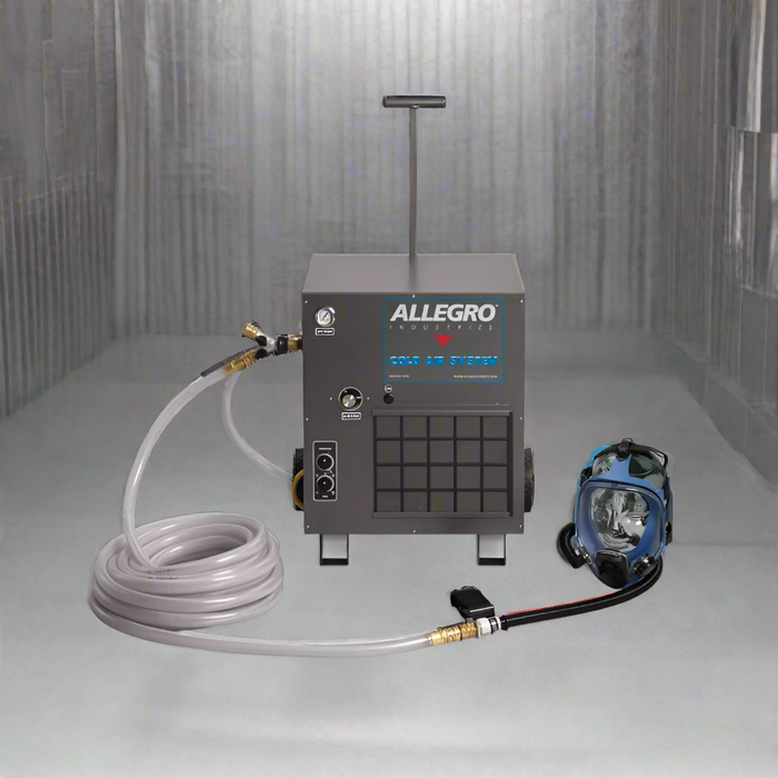 Full Mask Breathing Cold Air Respirator Systems | 50' Hose | Allegro 9200-01CA