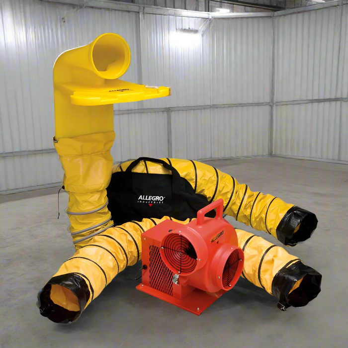 Blower System with MVP | 8'' | AC Centrifugal | Standard | Allegro