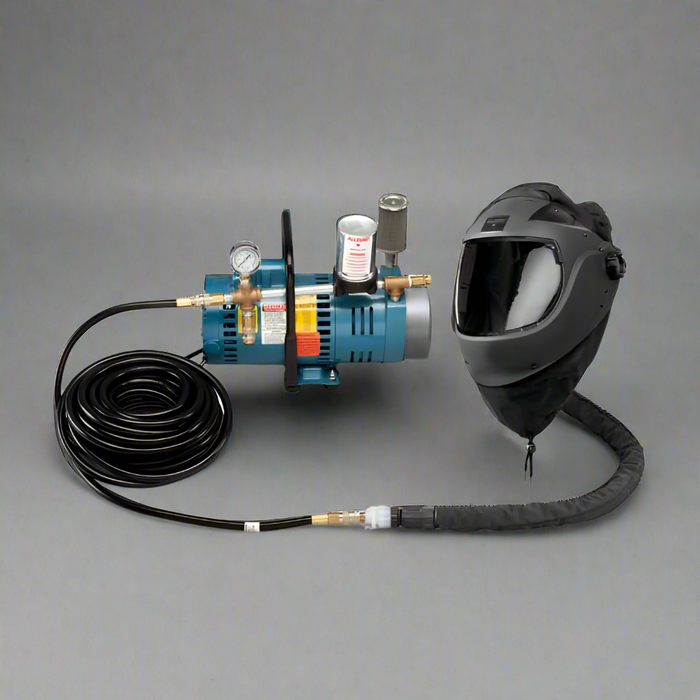 EZ Air Flex Grinding Air Shield SAR System | 50' Hose | Allegro