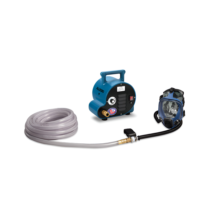 Full Mask Breathing Air Blower Respirator Systems | Allegro