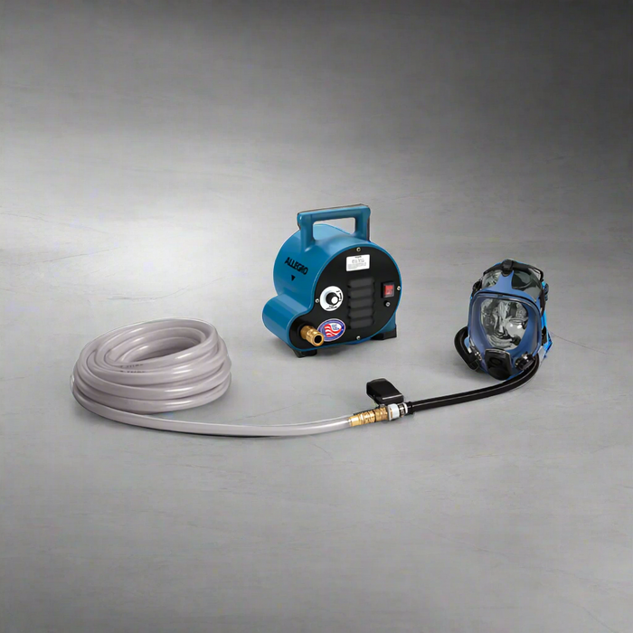 Full Mask Breathing Air Blower Respirator Systems | Allegro