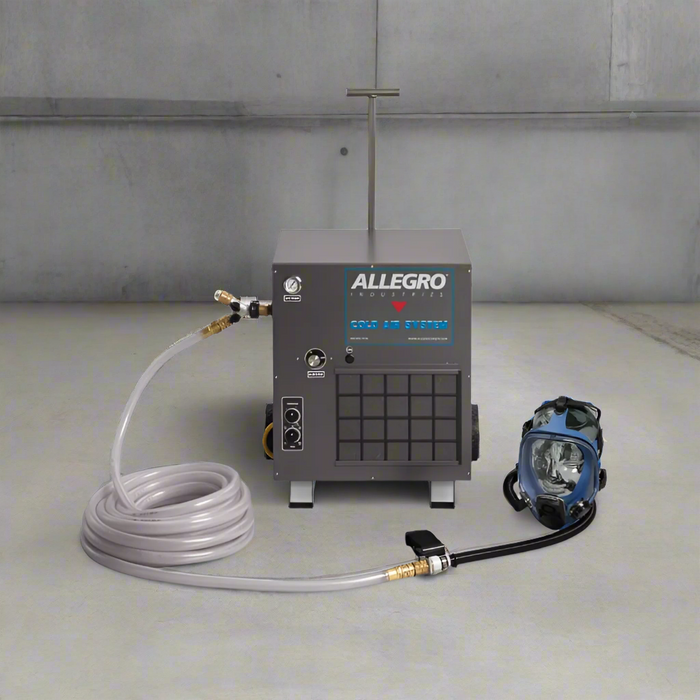 Full Mask Cold Air Systems | 100' Hose | Allegro 9200-02CA