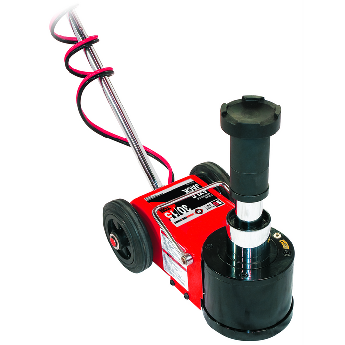 American Forge & Foundry 30/15 Ton 2‑Stage Air/Hydraulic Axle Jack 545SD