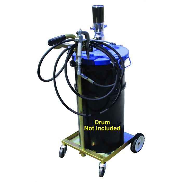 American Forge & Foundry AFF 50:1 Air-Operated Portable Grease Unit — 120 lb / 16 Gal