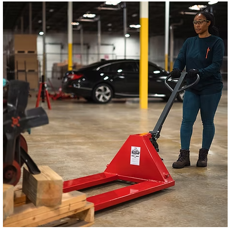 American Forge & Foundry AFF Heavy-Duty Pallet Jack 5500 lb Capacity – AFF Hand Pallet Truck
