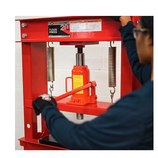 American Forge & Foundry AFF - 20 Ton Hydraulic Shop Press | Heavy-Duty Workshop Press 820A