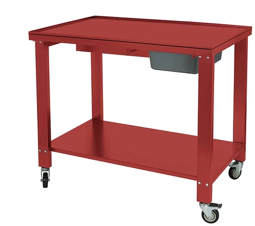 American Forge &amp; Foundry AFF 48″ × 31″ Tear-Down Table – 1,100 lb Heavy-Duty Workbench