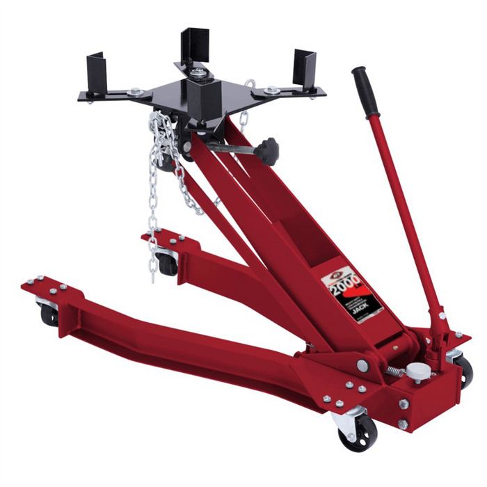 American Forge & Foundry AFF 2000 lb Low-Profile Transmission Jack | AFF Hydraulic Jack