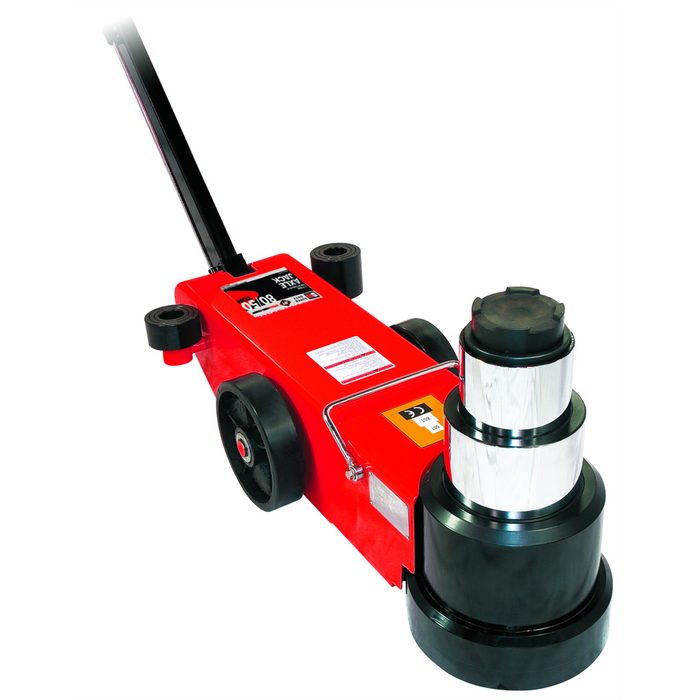 American Forge & Foundry AFF 80/50-Ton 2-Stage Super Duty Axle Jack – Heavy-Duty Air/Hydraulic Lift for Trucks, Trailers & Equipment (549SD)