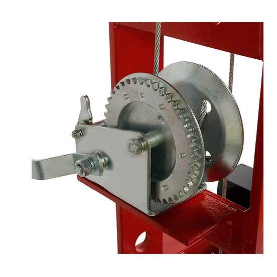 American Forge & Foundry AFF 50 Ton Shop Press – Air/Manual 2-Speed Pump with Hydraulic Ram 837