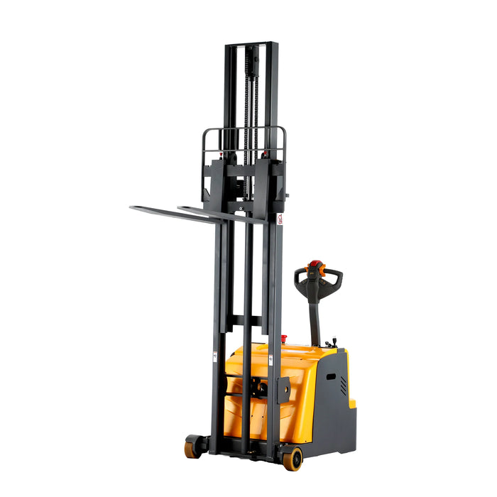 Electric Stacker | Counterbalanced | 1200 lbs. Capacity | 118'' Lifting | Apollolift A-3031