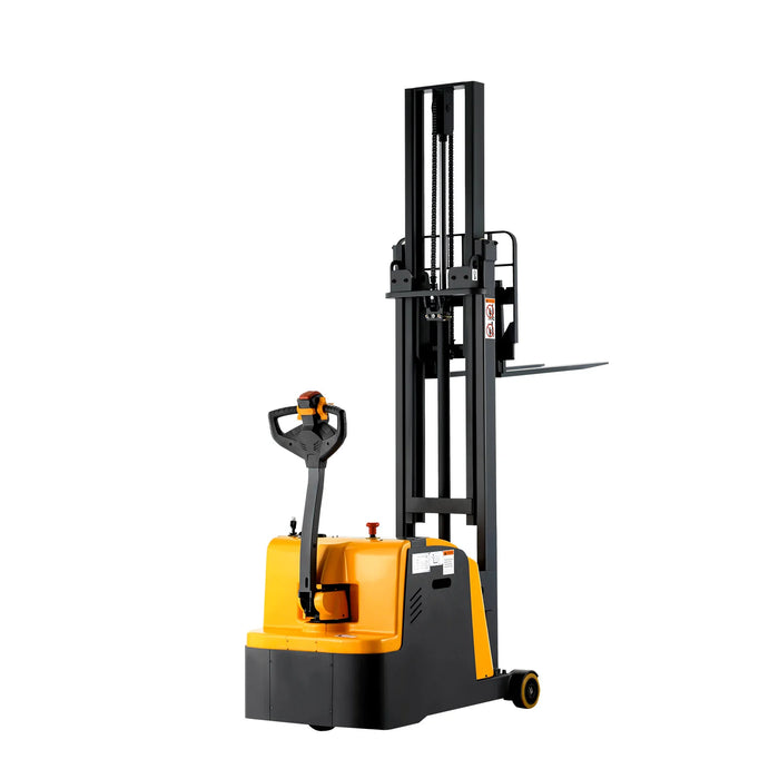 Electric Stacker | Counterbalanced | 1200 lbs. Capacity | 118'' Lifting | Apollolift A-3031