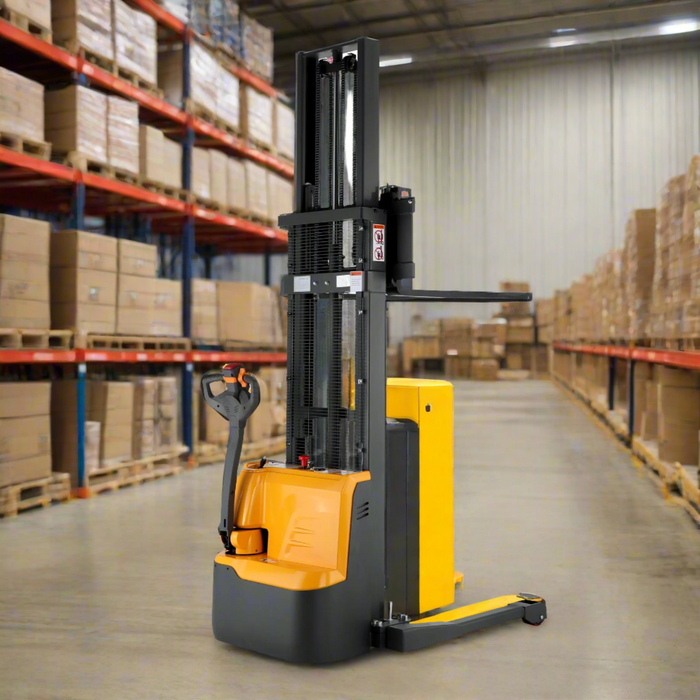 Electric Walkie Stacker | 2640 lbs. Capacity | Straddle Legs 118'' | Apollolift A-3042