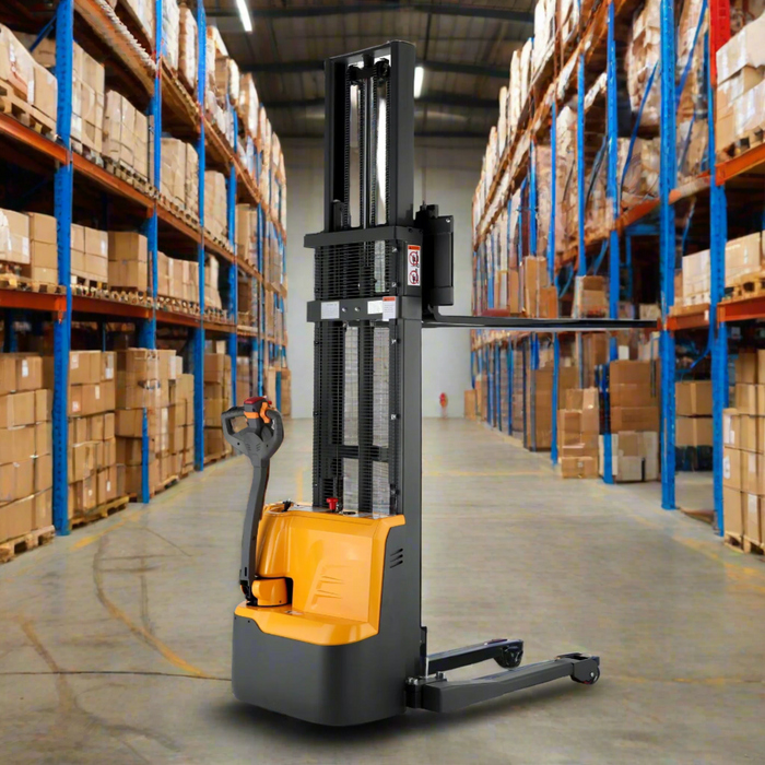 Electric Walkie Stacker | 2640 lbs. Capacity | Straddle Legs 130'' | Apollolift A-3039