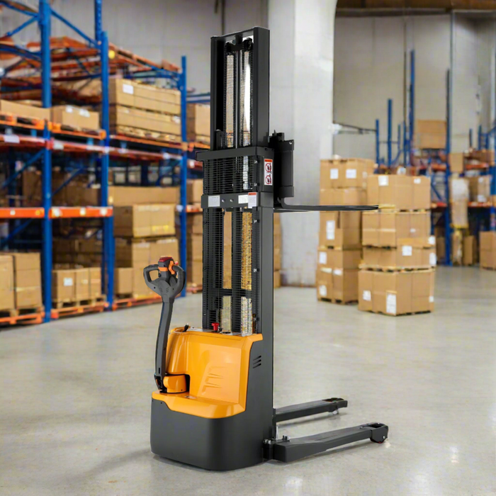 Electric Walkie Stacker | 2640 lbs. Capacity | Straddle Legs 98'' | Apollolift A-3038