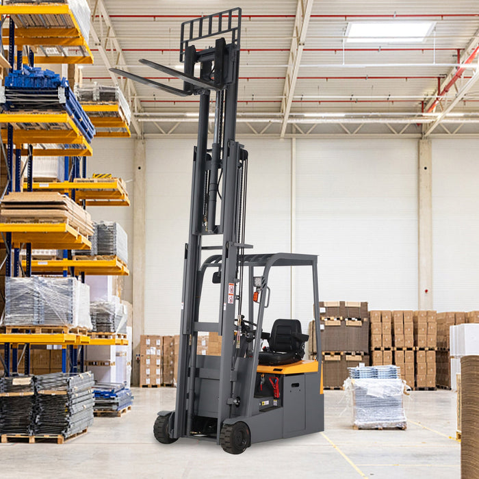 Apollo Lift 3 Wheels Electric Forklift 189" Max. Lifting Height 3300 lbs Lead Acid A-3045