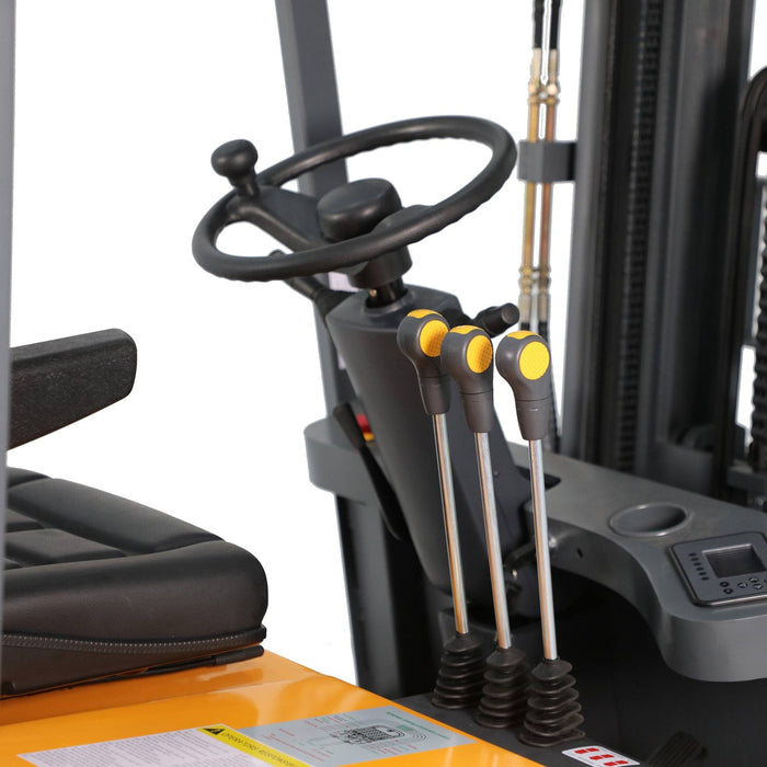 Apollo Lift 3 Wheels Electric Forklift 189" Max. Lifting Height 3300 lbs Lead Acid A-3045