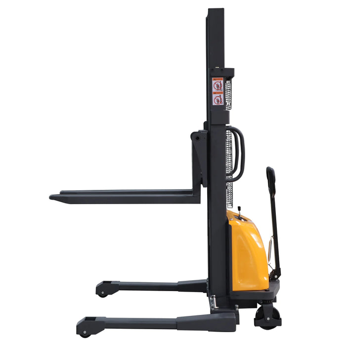 Electric Straddle Stacker | 3300 lbs. Capacity | 118'' Lifting Height | Apollolift A-3012