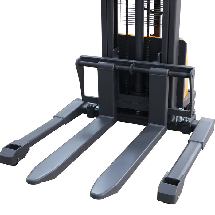 Electric Straddle Stacker | 3300 lbs. Capacity | 118'' Lifting Height | Apollolift A-3012