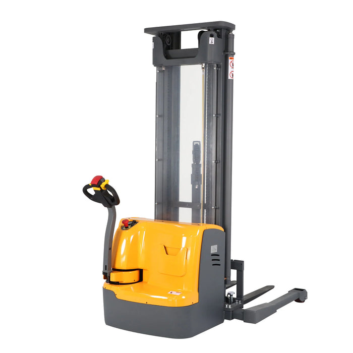 Full Electric Walkie Stacker | 3300 lbs. Capacity | Lifting Height 177'' | Apollolift A-3029