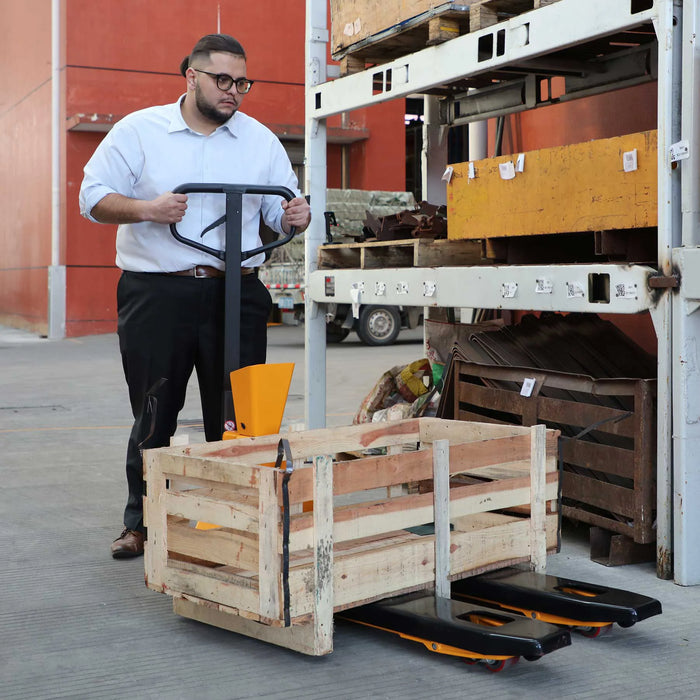 Pallet Jack w/ Scale | 4400 lbs. Capacity | 45'' x 27'' | Apollolift A-1032